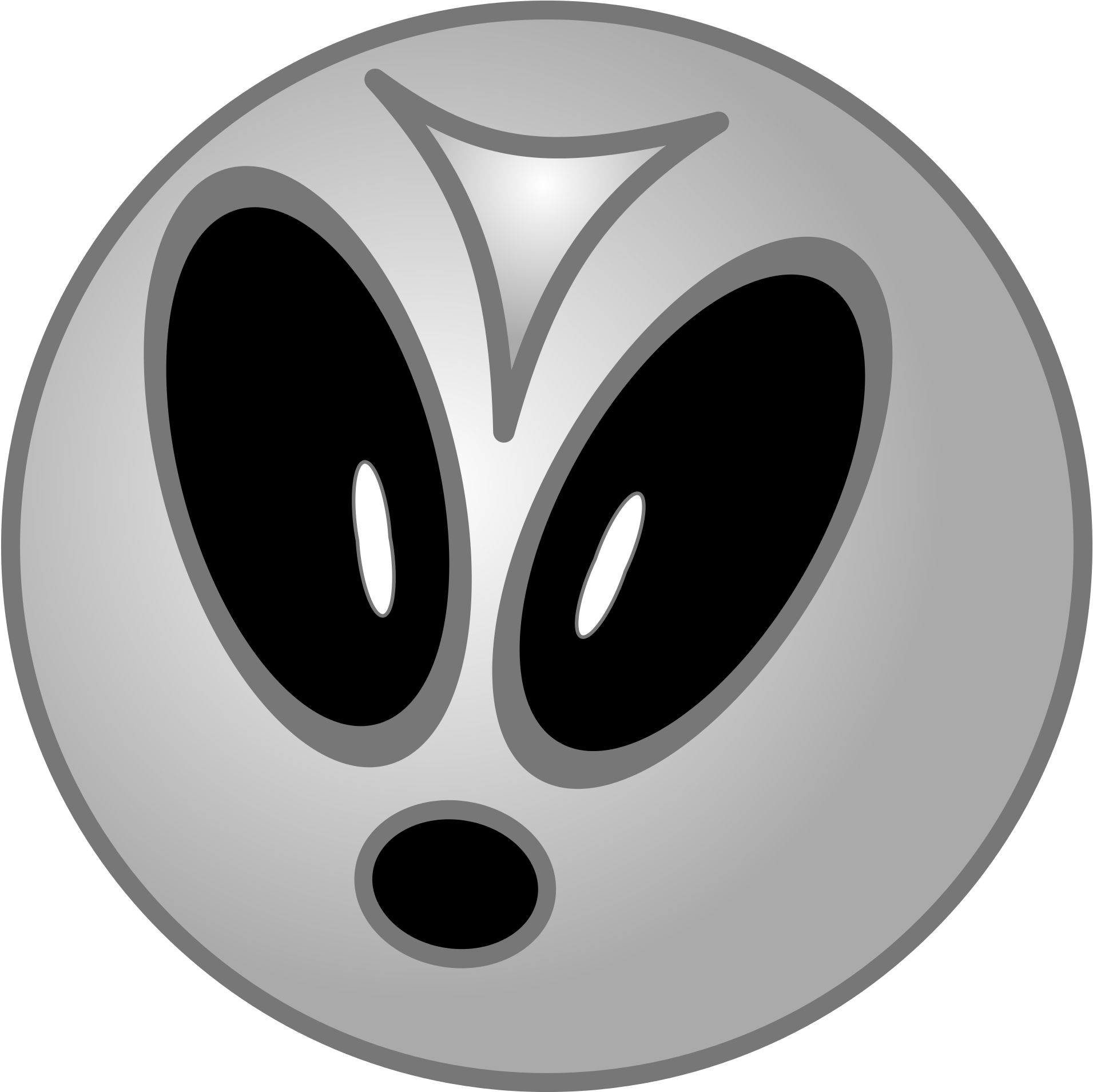 File Smirc Wikimedia Commons - Sad Smiley Clipart (2000x2000), Png Download