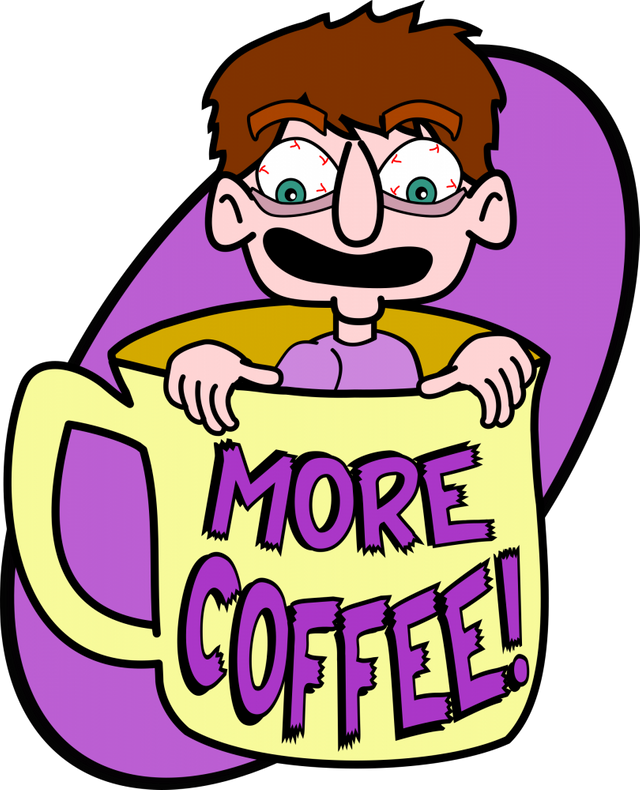 Human Behavior Coffee Cartoon Medium - Clip Art - Png Download (608x750), Png Download
