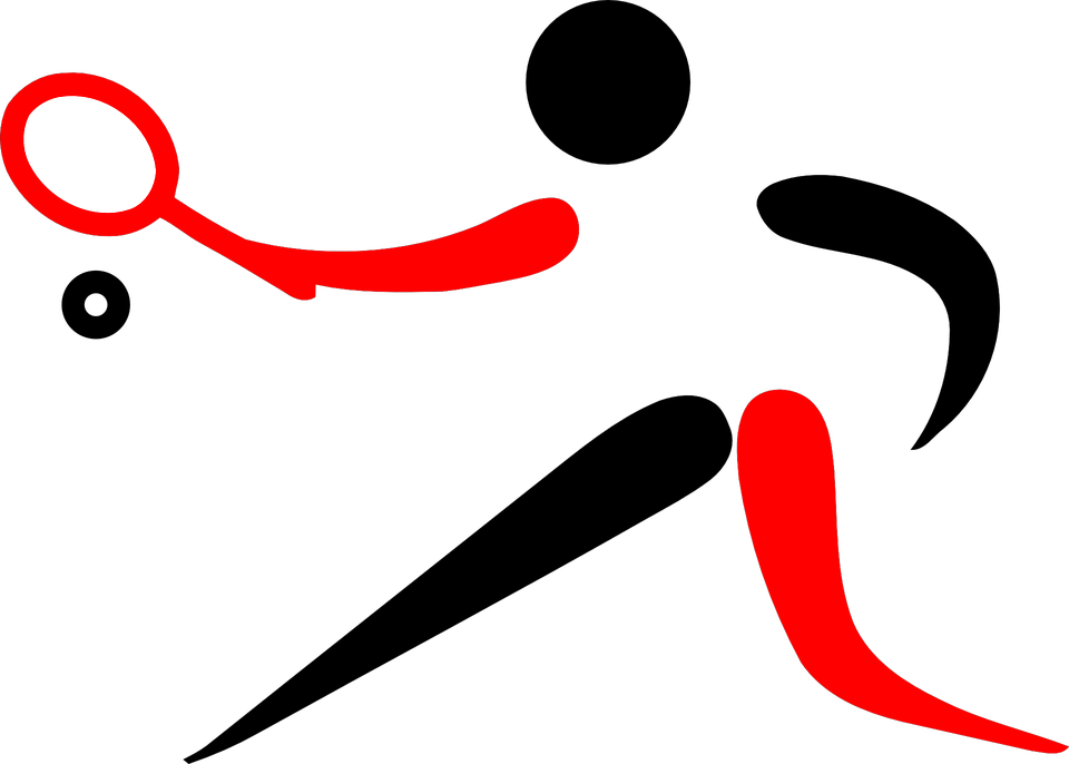 Dodgeball Clipart Clip Art - Tennis Pictogram - Png Download (960x686), Png Download