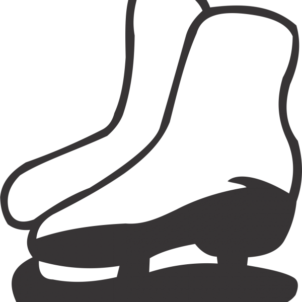 Ice Skates Clipart (600x600), Png Download