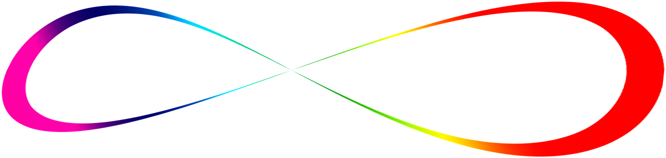 Zeichen, Unendlichkeit, Symbol, Icon - Infinity Rainbow Png Clipart (1337x340), Png Download