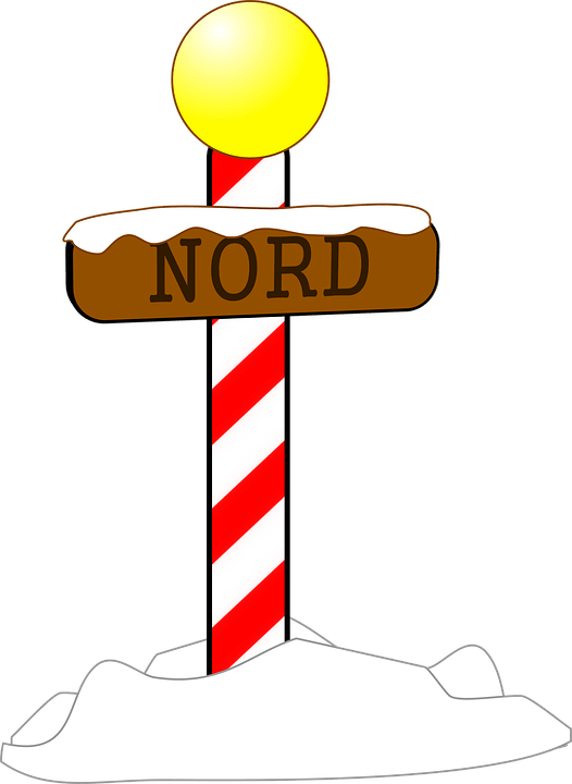 North Pole Clipart (526x720), Png Download