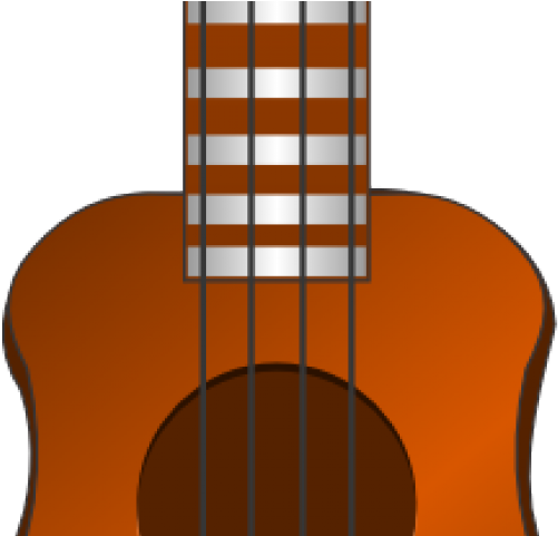 Acoustic Guitar Clipart Brown Guitar - Clip Art - Png Download (640x480), Png Download