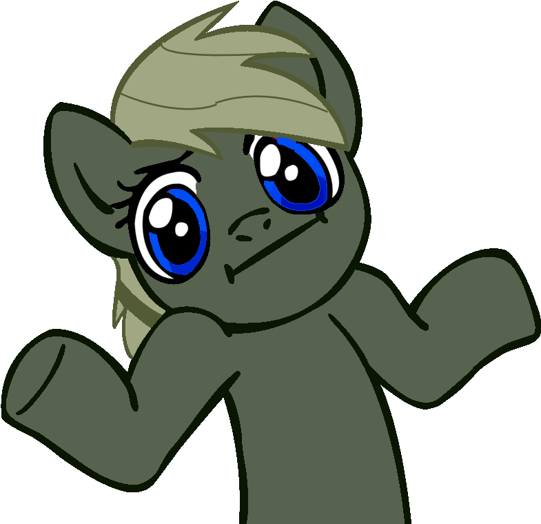**anonymous Rolled A Random Comment - Rainbow Dash Doesn T Know Clipart (800x781), Png Download