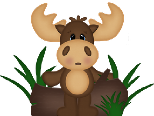 Cartoon Moose Clipart - Love Moose - Png Download (640x480), Png Download