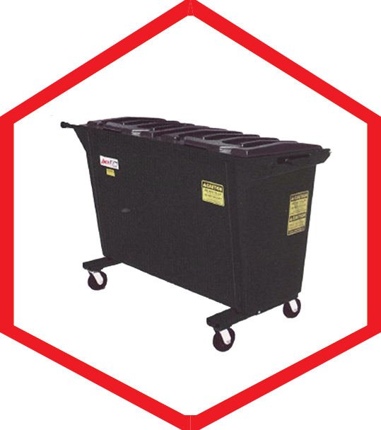 1 Yard Dumpster* Clipart (539x608), Png Download