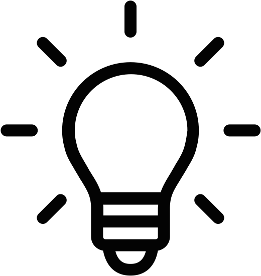 Creative Confidence - Ícone Lâmpada Png Clipart (694x606), Png Download