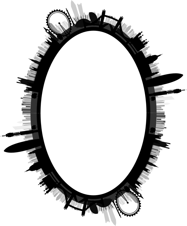 Medium Image - London Skyline Clipart Transparent - Png Download (642x776), Png Download