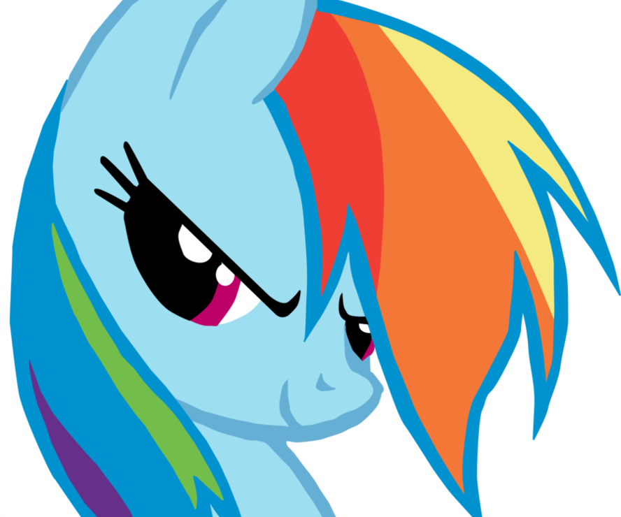 Rainbow Dash Clipart (888x740), Png Download