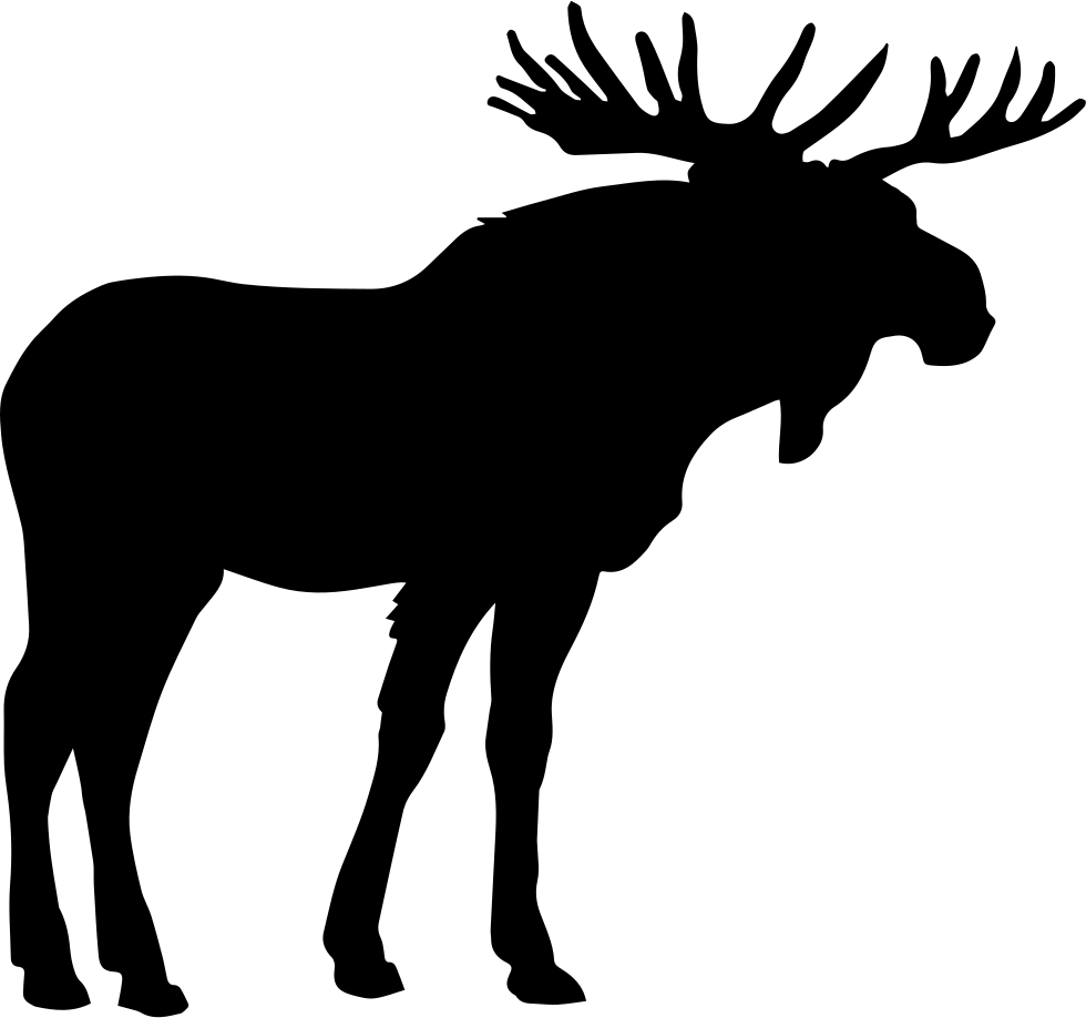 Png File Svg - Moose Icon Png Clipart (980x918), Png Download