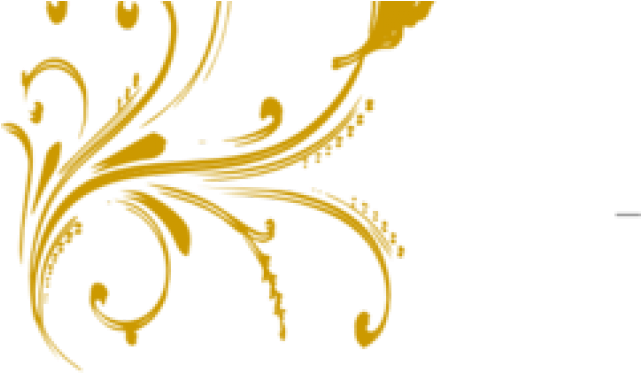 Butterfly Design Clipart Gold - Border Design Pink Butterfly - Png Download (640x480), Png Download