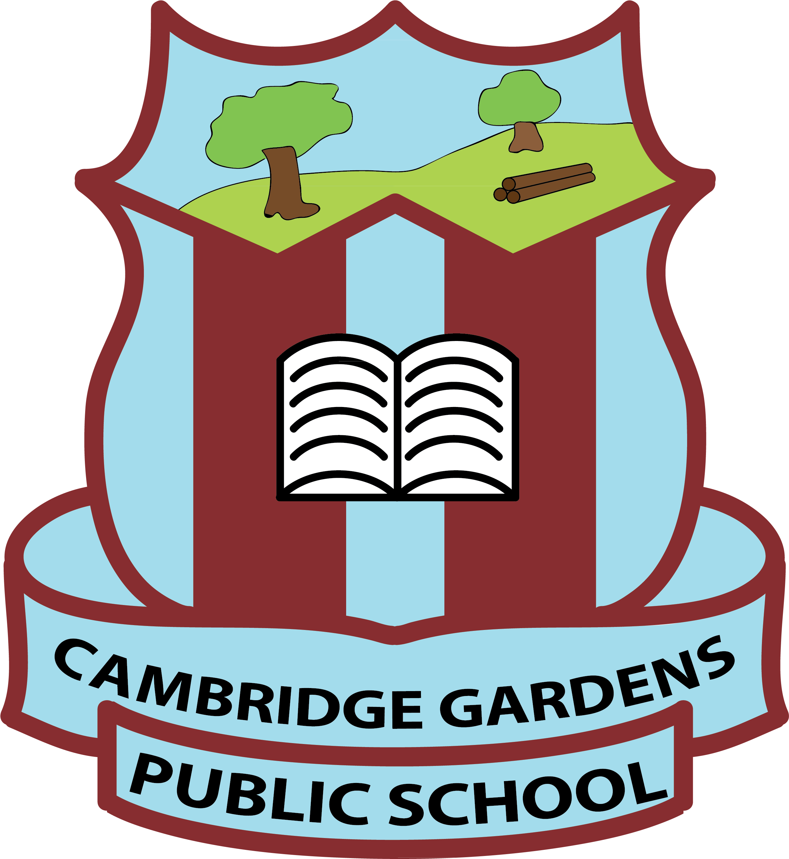 Cambridge Gardens Public School Clipart (2719x2962), Png Download