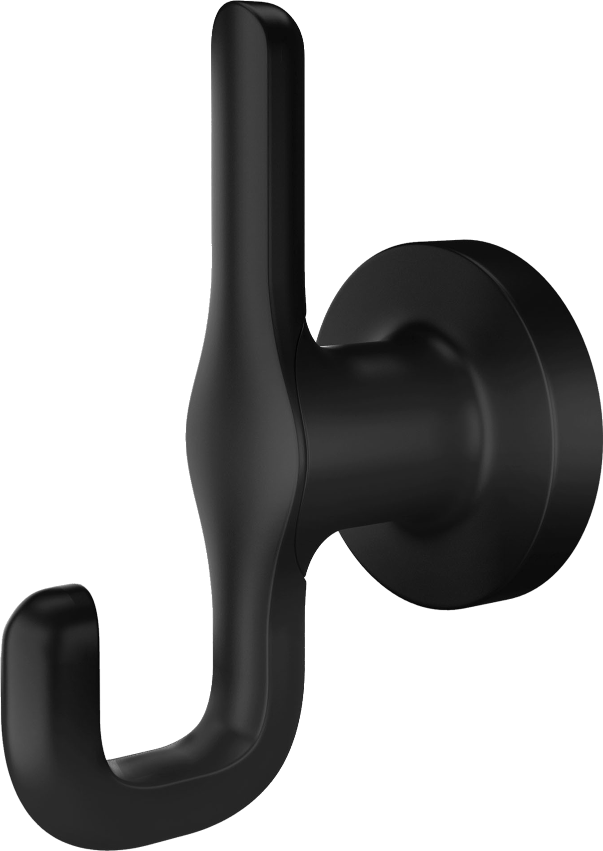 Studio S Robe Hook In Matte Black - Tool Clipart (2000x2000), Png Download