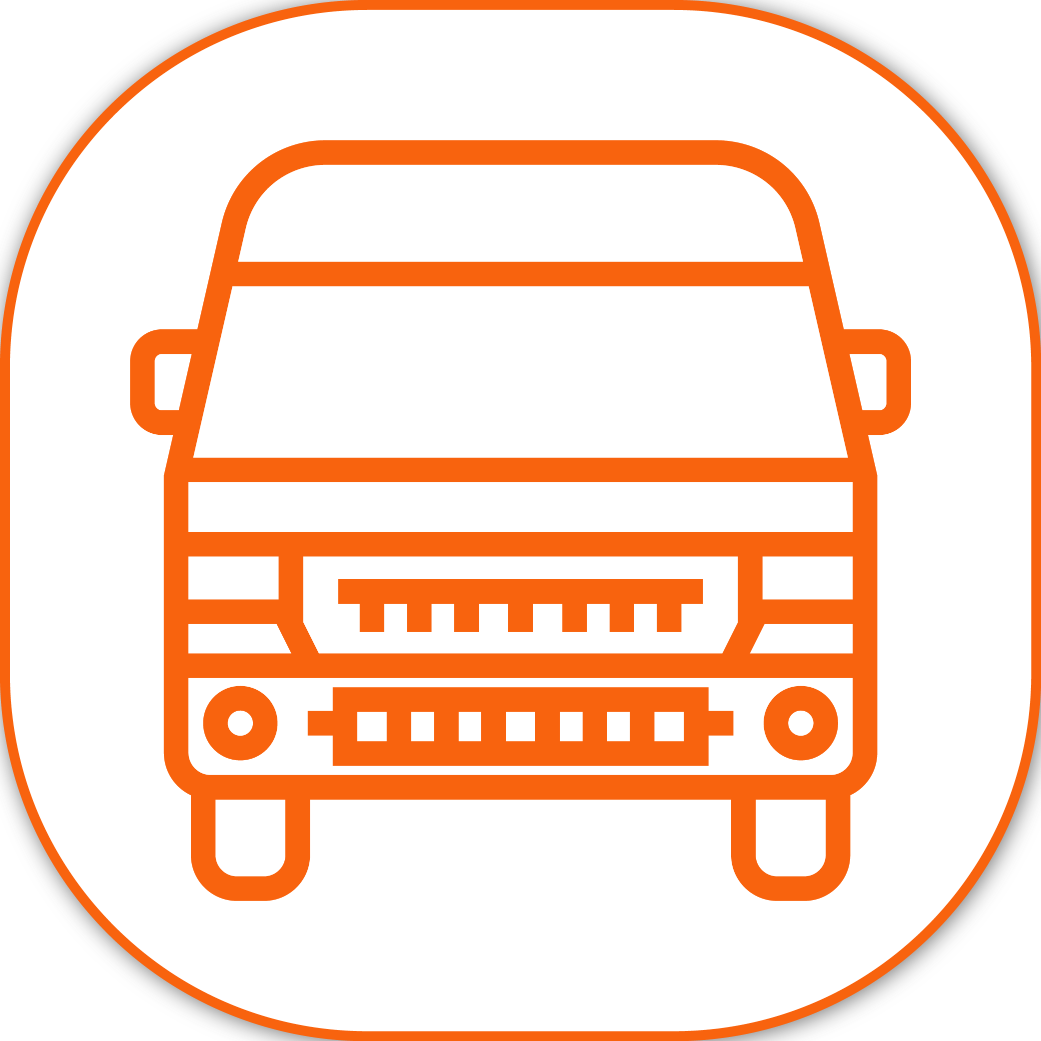 Mister Wagon Border Icon 01 Clipart (2083x2083), Png Download