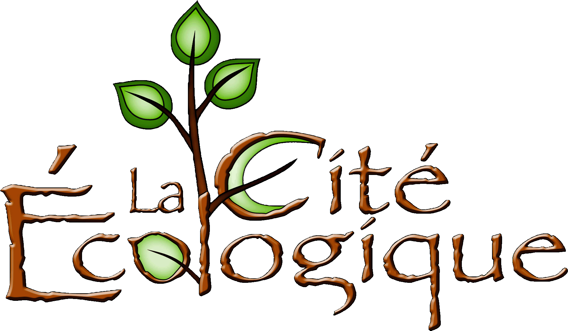 Cite Ecologique - Calligraphy Clipart (2094x1177), Png Download