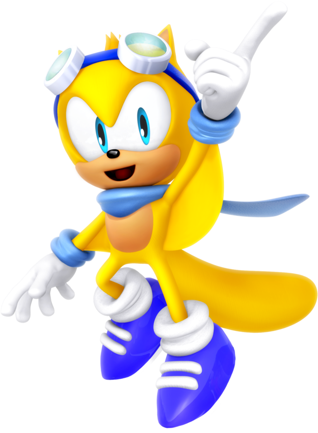 Ray The Flying Squirrel Archie Version Render By Nibroc - Ray The Flying Squirrel Archie Clipart (894x894), Png Download