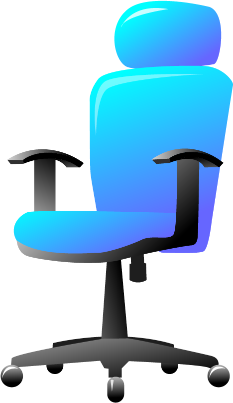 Household Goods Chair Icon - Office Chair Clipart (468x807), Png Download