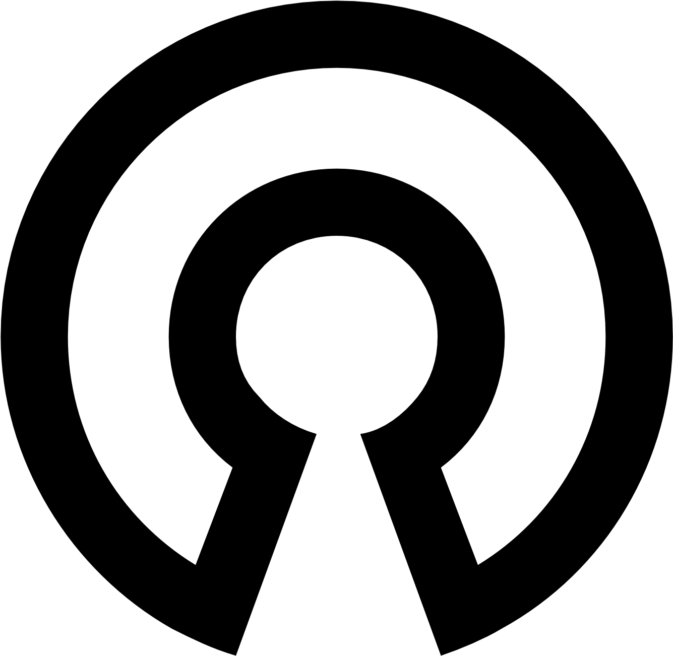 The Icon Is Basically Identical To The Logo Used By - Creative Commons Sa Clipart (1600x1600), Png Download