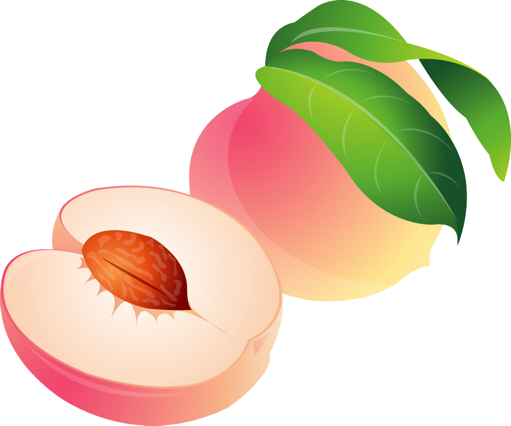 Download Peach Cartoon Png - Peach Cartoon Png Clipart (1000x834), Png Download