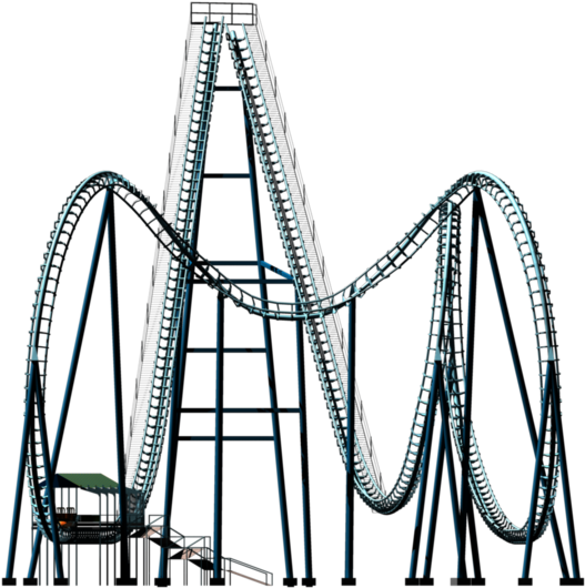 Download Roller Coaster Png - Roller Coaster Transparent Clipart