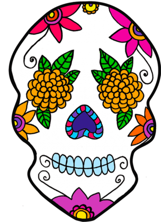 Dia De Los Muertos Clipart Transparent - Png Download (720x479), Png Download