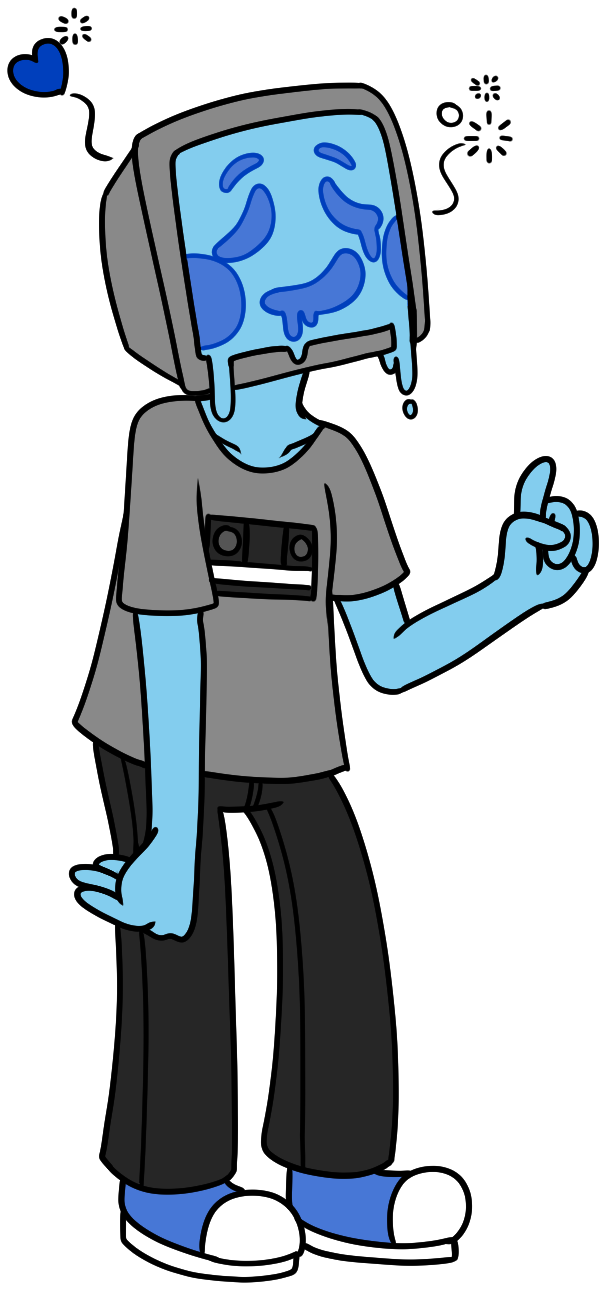 Character Design Mixtape Clipart (632x1316), Png Download