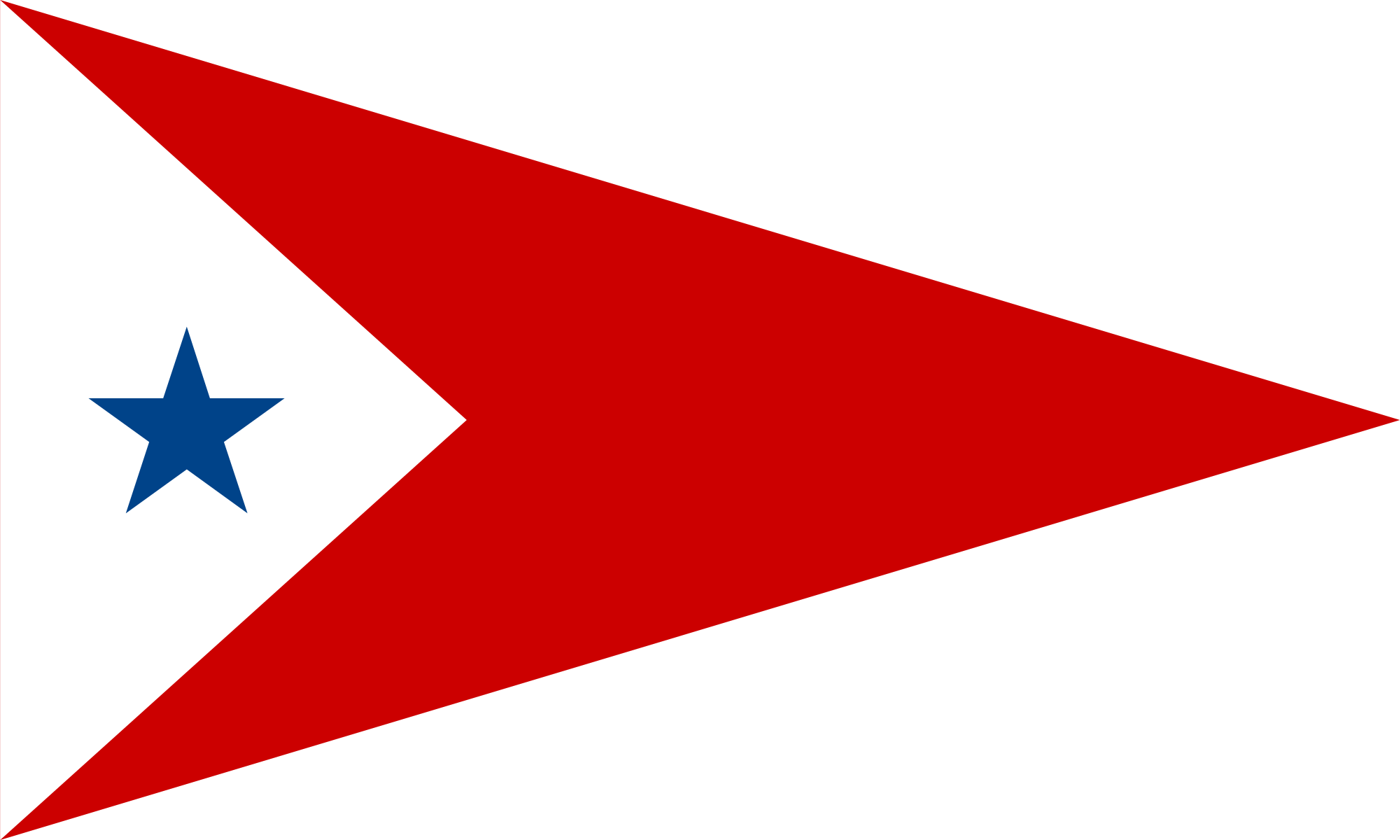 Open - Cottage Park Yacht Club Burgee Clipart (2000x1200), Png Download