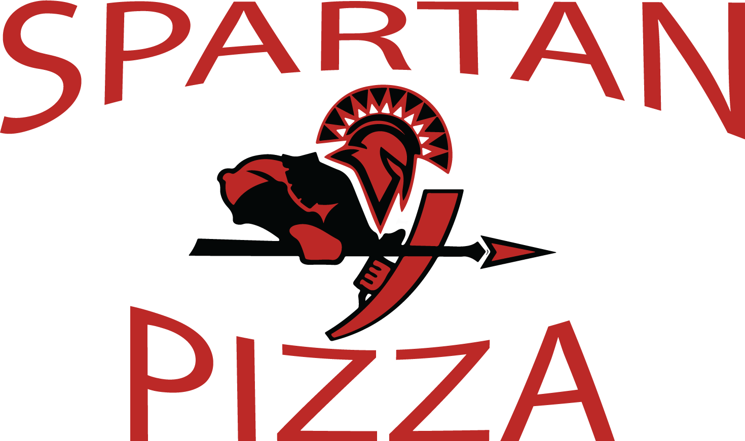 Pizza & Food - Spartan Clipart (1470x871), Png Download