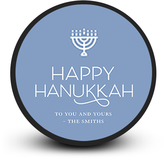 Are You Searching For The Best Customized Photo Hockey - Happy Hanukkah 2018 Clipart (600x600), Png Download