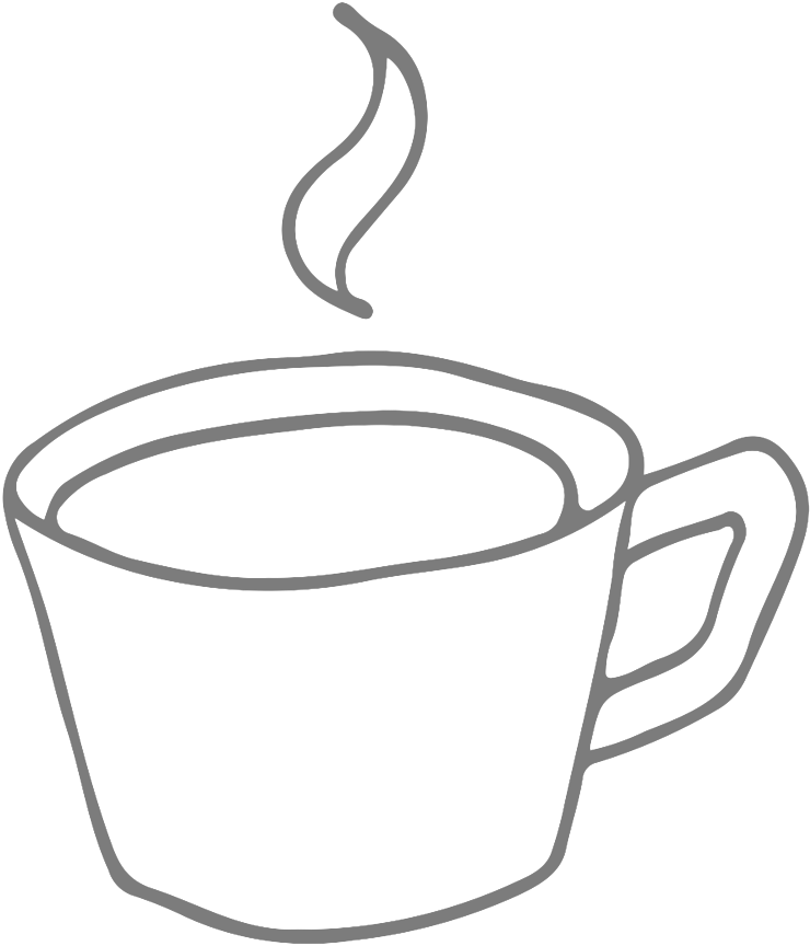 Manifold-coffee - Line Art Clipart (1000x1000), Png Download