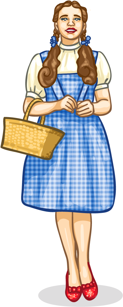 Dorothy - Cartoon Clipart (1024x1024), Png Download