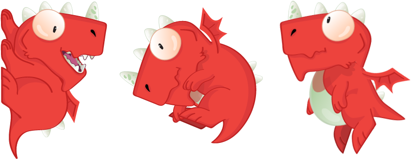 These Little Creatures Are Born For Running Long Marathons, - Cartoon Clipart (900x425), Png Download