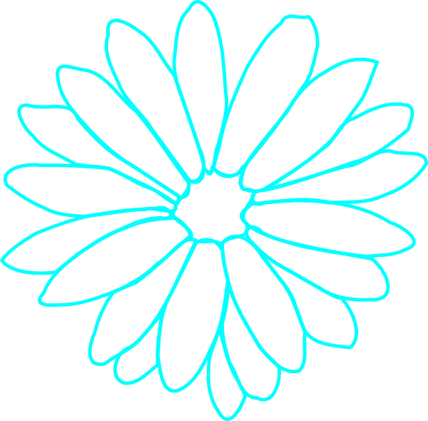 This Free Clip Arts Design Of Blue Flower Png Transparent Png (600x590), Png Download