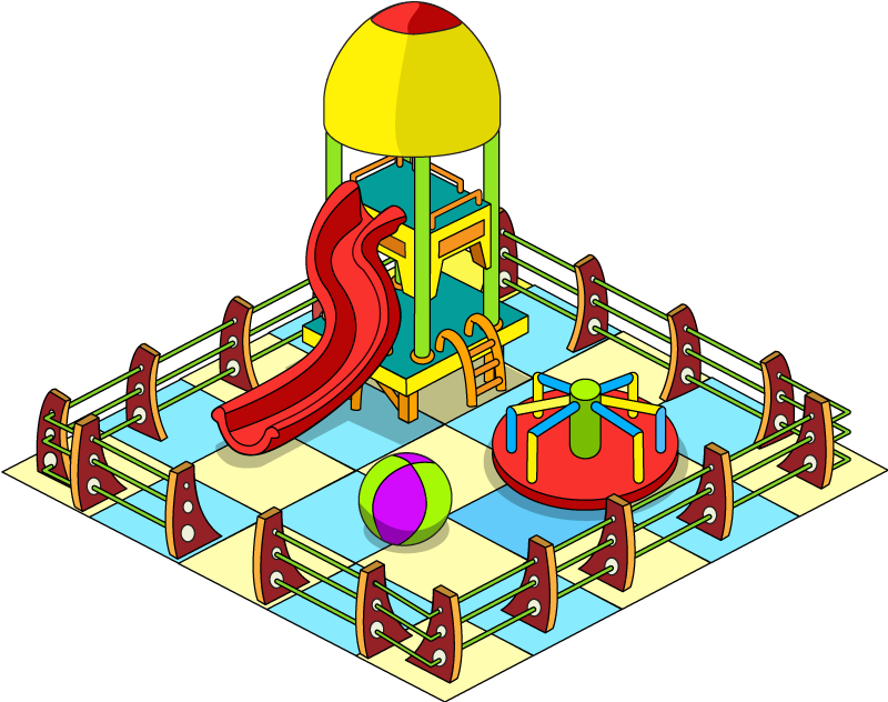 Maximum Safety Jungle Gym - Playground Clipart (800x665), Png Download