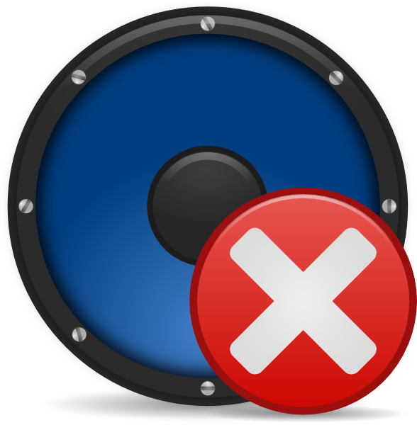 How To Set Use Audio Volume Muted Icon Png Clipart (588x600), Png Download