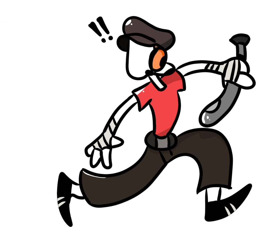 Here's A Weird Style Thing For Scout - Cartoon Clipart (1280x900), Png Download