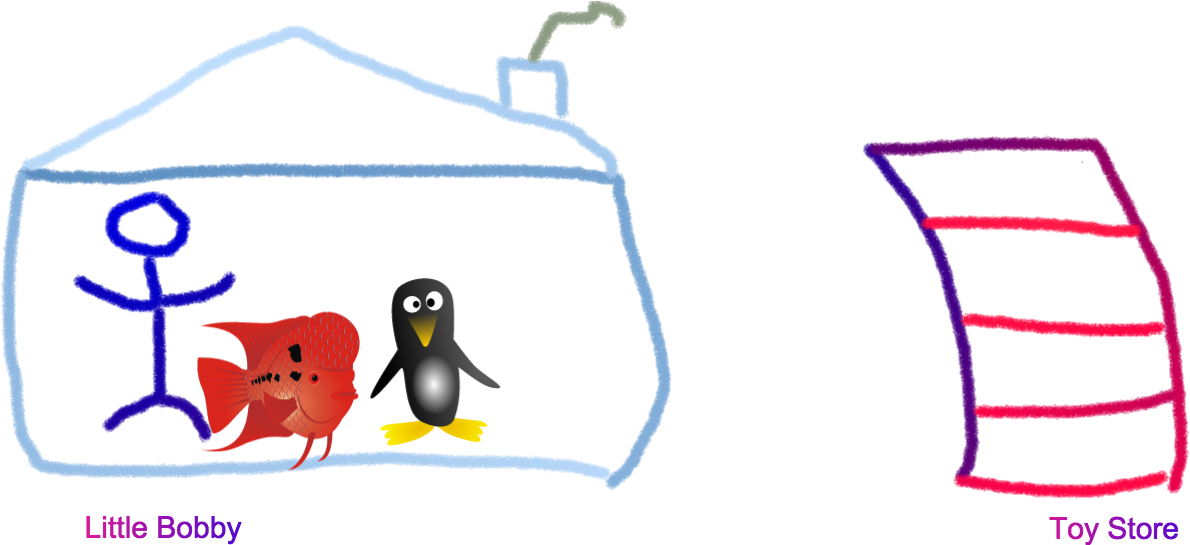 Toystory-5 - - Cartoon Penguin Clipart (1200x544), Png Download