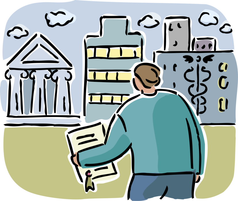 Png Download Graduate With Diploma Degree Image Illustration Clipart (828x700), Png Download