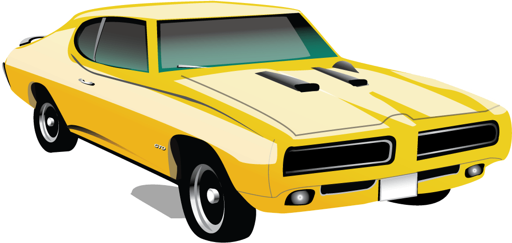 American Muscle Cars Clipart - Muscle Car Clipart Free - Png Download (1024x1024), Png Download