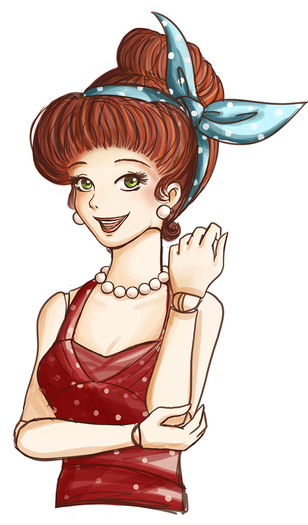 Original Character/illustration For A Doll Collector - Cartoon Clipart (600x1023), Png Download