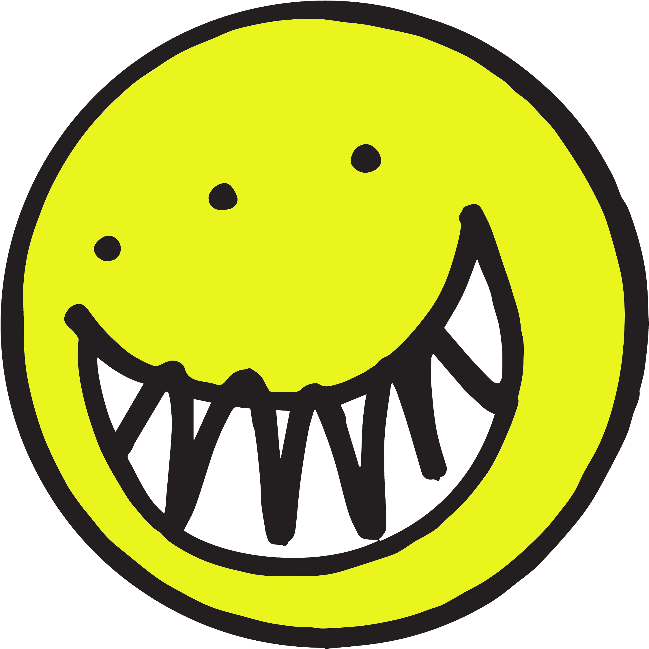 Smiley Clipart (2429x2390), Png Download