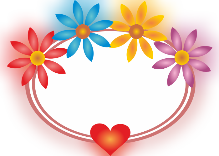 Color Palette Ideas From Flower Heart Petal Image - Mother's Day Clipart (700x500), Png Download