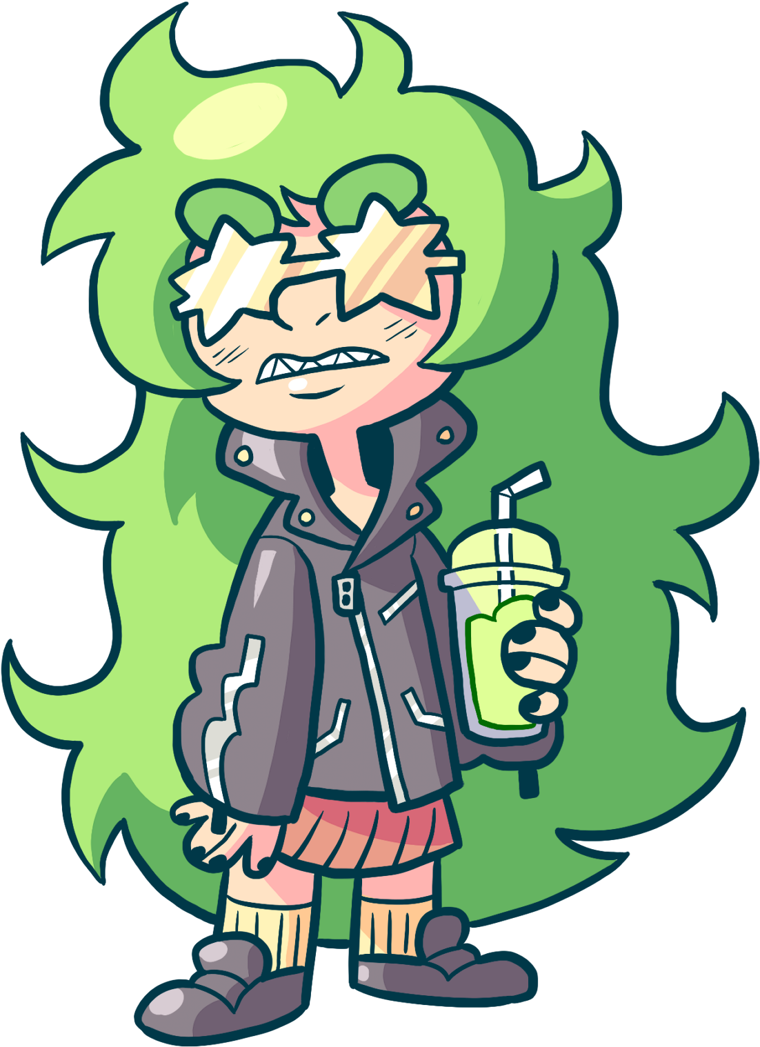 Clipart Hanging Of The Greens - Cartoon - Png Download (1102x1518), Png Download