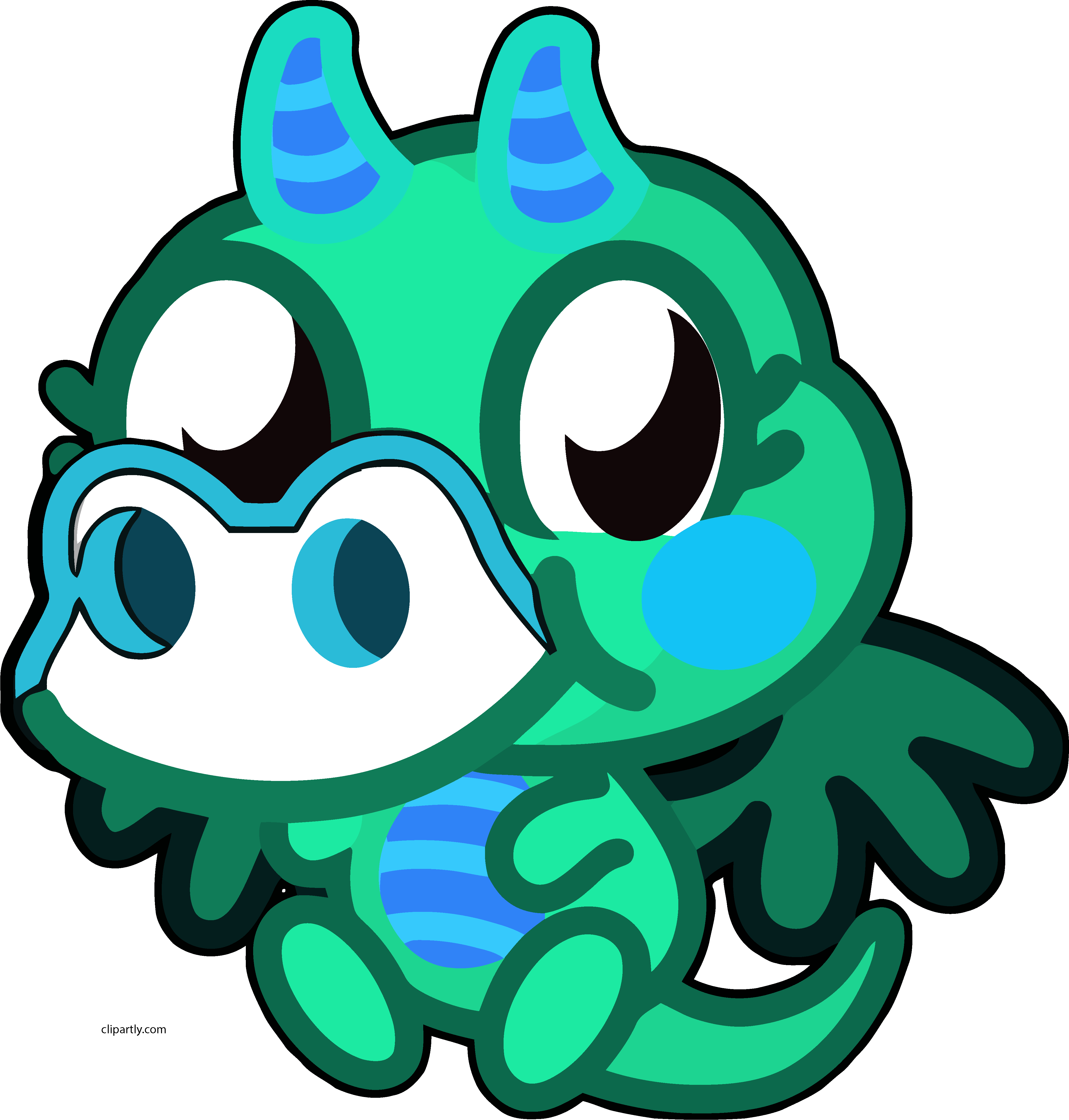 Moshi Monsters Dinosaur Clipart Png - Moshi Monsters Moshlings Png Transparent Png (4375x4585), Png Download