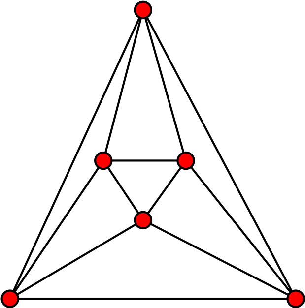 Octahedron Graph Clipart (630x642), Png Download