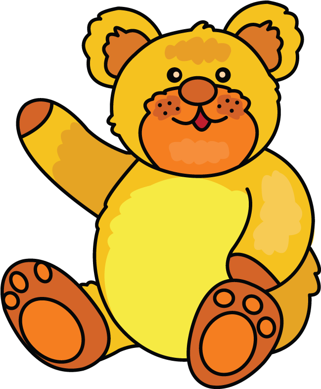 Drawn Teddy Bear Teady Bear - Teddy Bear Clipart (720x1280), Png Download