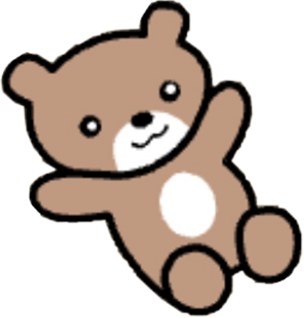Teddy Teddybear Teddy Bear Gacha Gachalife Freetoedit Clipart (1024x1073), Png Download
