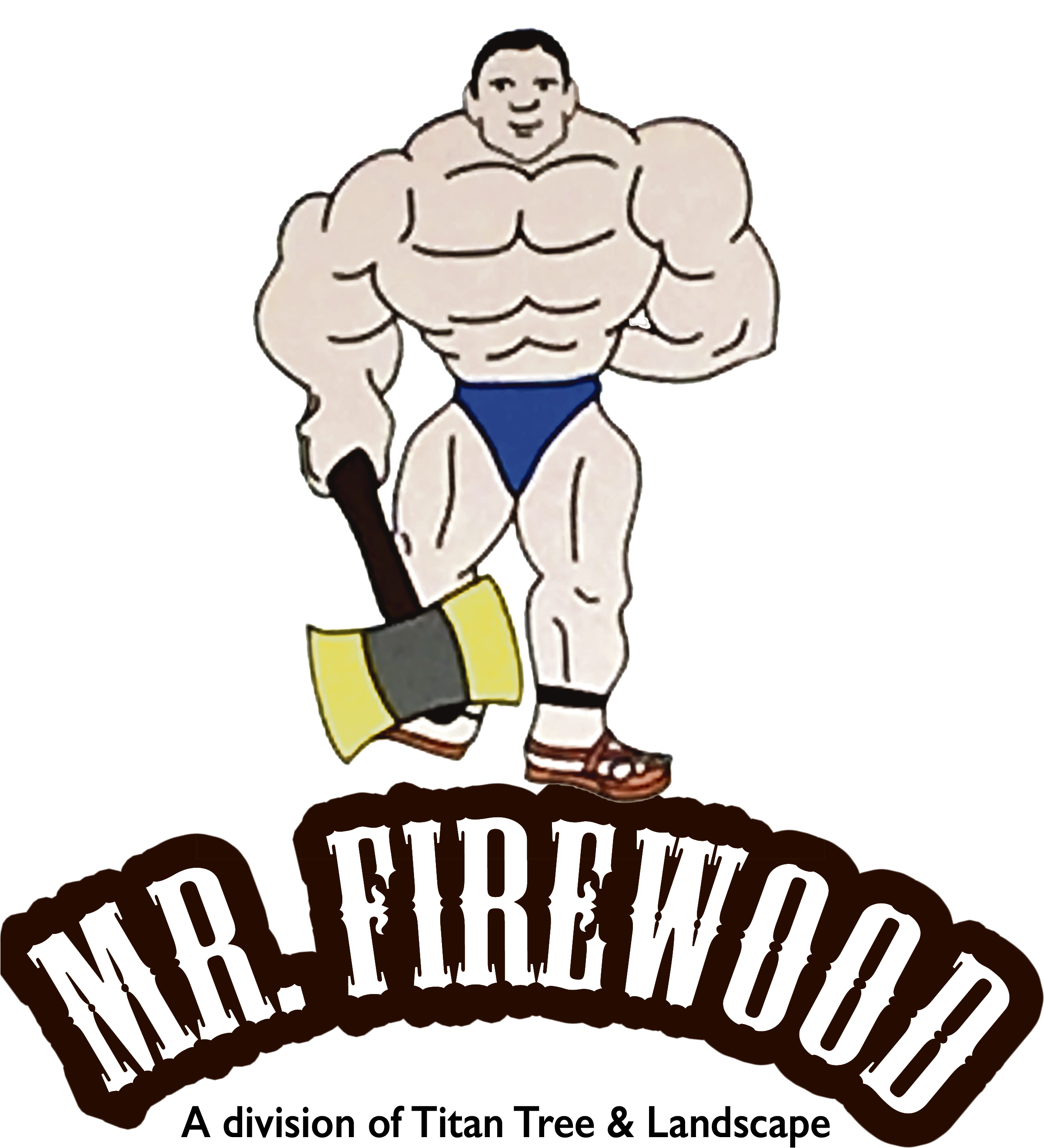 Mr - Firewood - Cartoon Clipart (2400x2700), Png Download