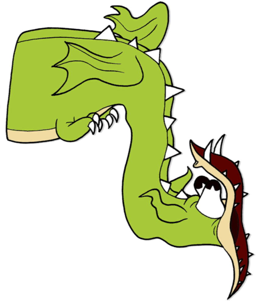 860 X 1049 4 - Cuphead Dragon Png Clipart (860x1049), Png Download