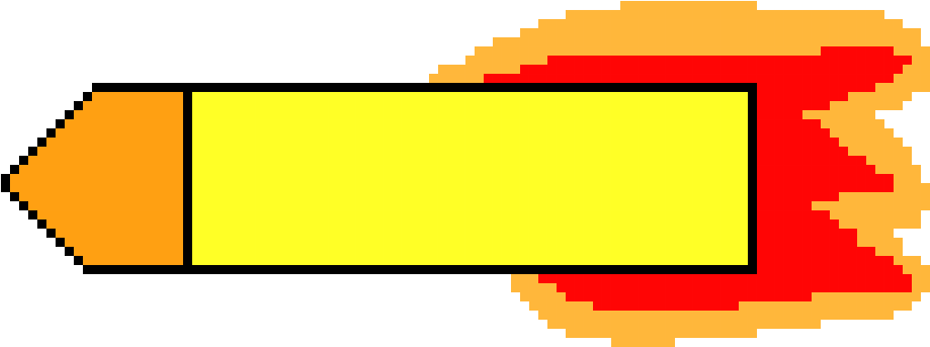 Flaming Bullet - Mp4 Clipart (1210x540), Png Download